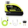 Motorcycle Alarm Disc Brake Lock  110dB Waterproof AntiTheft Padlock 9