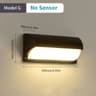 AuroGuard Waterproof LED Outdoor Wall Light With Motion Sensor 6