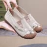 Breathable Summer Women Mesh Flat Shoes Soft Sole Anti Slip Embroidered Casual Loafers 8