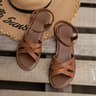 Womens Flat Sandals With Roman Straps And Non Slip Rubber Soles Comfortable Summer Sandals For Wome 7