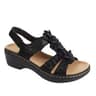 Womens Summer Wedge Sandals With Flower Design Comfortable Orthopedic Peep Toe Shoes 6