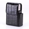 EliteFlame Leather Cigarette Case With Builtin Lighter  20pcs PU Smoking Accessory For Men 10