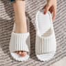 Mens OpenToe Indoor Slippers  Breathable AntiSlip Comfort For All Seasons 9