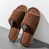 Mens OpenToe Indoor Slippers  Breathable AntiSlip Comfort For All Seasons 10