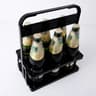 Portable Foldable Beer  Beverage Rack  Durable Cup Organizer And Bottle Holder For Parties  Travel 14