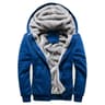 Mens Winter Fleece Hoodie Jacket  Thick Warm Zipper Sweatshirt Coat For Casual Wear  Sports 9