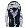 Mens Winter Fleece Hoodie Jacket  Thick Warm Zipper Sweatshirt Coat For Casual Wear  Sports 11