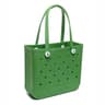 Womens EVA Waterproof Beach Tote Bag  Large Capacity Travel Shopping  Storage Handbag In Solid Colo 23