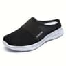 Solid Color Womens Mules  Soft Sole Platform SlipOn Walking Shoes 7