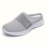 Solid Color Womens Mules  Soft Sole Platform SlipOn Walking Shoes 9