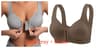 WireFree Front Closure Bra  WomenS Full Coverage Comfort Bra With Fixed Cups For Everyday Support 29