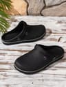Mens Breathable FlatSoled Clogs  Comfortable NonSlip Casual Work  Home Shoes 6