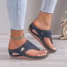 Womens Orthopedic Wedge Sandals  Comfortable Leather NonSlip Summer Platform Shoes 7
