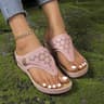 Womens Orthopedic Wedge Sandals  Comfortable Leather NonSlip Summer Platform Shoes 10