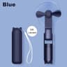 Portable Mini Handheld Fan With USB Rechargeable 2000mAh Power Bank And 3Speed Foldable Design 8