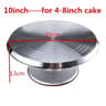 10Inch Aluminum Alloy Cake Turntable  Professional Baking Tool For Decorating  Display 13
