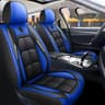 Universal Full Leather Car Seat Cover  AllInclusive Cushion For Driver And Passenger Seats AllSeaso