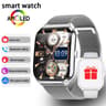 Ultra Thin Smart Watch 196 AMOLED Display  AlwaysOn HD Screen Call Reminder  Fitness Tracking For M 11