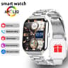 Ultra Thin Smart Watch 196 AMOLED Display  AlwaysOn HD Screen Call Reminder  Fitness Tracking For M 13