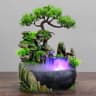 Zen Rockery Tabletop Fountain With Pump  Indoor Waterfall Decor For Home Bedroom  Office 7