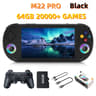 M22 Pro 128GB Portable Handheld Retro Gaming Console  50 IPS Screen 6