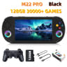 M22 Pro 128GB Portable Handheld Retro Gaming Console  50 IPS Screen 8