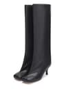 Autumn Winter Womens Knee High Boots  6cm Slim High Heels Round Toe Fashion Long Boots KnightInspir