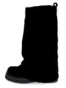 Womens Autumn Winter Calf Boots  Pleated Leather MidLeg Design With Thick High Heels 16