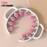 12Wheel Leg Massager  MultiFunctional Manual Massage Roller For Legs Arms And Muscle Relaxation 8