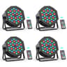 Somspot RGB Par Stage Lights  36 LED DMX  Remote Control Lighting For Parties Weddings  Live Events 6