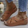 Womens Casual Wedge Sandals  Lightweight Summer Heels For AllDay Comfort 6