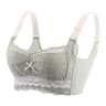Wireless Lace Bra For Women  Thin Cup Minimizer Brassiere With PushUp Support In Plus Sizes 9