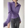 Womens QuickDry Yoga Jacket  Lightweight Zipper Sports Coat For Running Training  Everyday Fitness  13