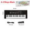 37 Keys Kids Electronic Piano Keyboard With Microphone  Educational Musical Toy For Boys And Girls 12