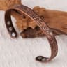 Magnetic Copper Energy Bracelet  Vintage European Style Wellness Jewelry 6