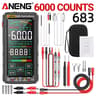 ANENG 683 Smart Multimeter  HighEnd 6000 Counts Rechargeable Touchscreen ACDC Voltage Tester  Multi 9