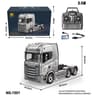 HUINA 118 Scale RC Truck  19CH Alloy Remote Control Tractor With Trailer Lights  Sounds 10