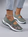 AirWeave Summer Mesh Flats  Womens Lightweight Breathable Casual Shoes 9