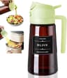 2in1 Glass Oil Dispenser And Sprayer  16oz Leakproof Olive Oil Bottle For Cooking Air Fryer BBQ  Ba 7
