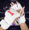 Professional HalfFinger Boxing Training Gloves  Leather Padded Gloves For Sandbag MMA  Sanda Practi 9