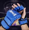 Professional HalfFinger Boxing Training Gloves  Leather Padded Gloves For Sandbag MMA  Sanda Practi 7
