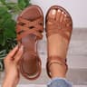 Womens Summer Flat Sandals  Roman Strap Sandals With NonSlip Rubber Sole For Daily Comfort 13