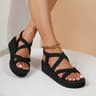Womens Summer Wedge Sandals  Lightweight EVA Sole With Elastic Back Strap 13