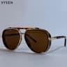 Mens Oversized Polarized Pilot Sunglasses  Luxury Double Beam Vintage Driving Shades 17