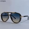 Mens Oversized Polarized Pilot Sunglasses  Luxury Double Beam Vintage Driving Shades 8