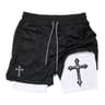 2in1 Mens Workout Running Shorts With Compression Liner  Athletic Gym Shorts With Phone Pocket  Tow 7