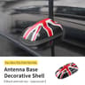 Carbon Fiber Style Antenna Decoration Cover For MINI Cooper S JCW F55 F56 F65 F66  Car Exterior Tri 12