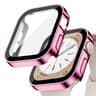 ClearShield EdgeGuard Glass Case For Apple Watch  Full Coverage Screen Protector  Case For Series S 6