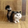 Realistic Simulation Cat Plush Toy Soft Stuffed Kitten For Kids And Cat Lovers 8