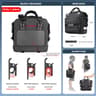 Rhinowalk Universal Motorcycle Saddlebag 20L30L  Waterproof Side Bag With Removable Liner For Trave 6